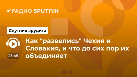 Как "развелись" Чехия и Словакия, и что до сих пор их объединяет