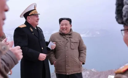 Военные КНДР под личным контролем Ким Чен Ына провели испытания противокорабельных ракет нового типа Военные КНДР под личным контролем Ким Чен Ына провели испытания противокорабельных ракет нового типа
