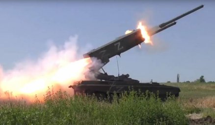 От аэрозолей спасает только герметизация: работа ТОС-1М &laquo;Солнцепёк&raquo; по позициям ВСУ на Донбассе