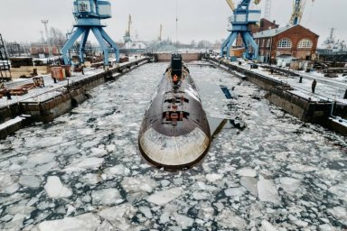 Названы сроки доставки в музей первой советской атомной подлодки К-3 «Ленинский комсомол» Названы сроки доставки в музей первой советской атомной подлодки К-3 «Ленинский комсомол»