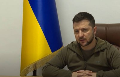 Зеленский на русском языке пригрозил российским военнослужащим судом и обратился к белорусам Зеленский на русском языке пригрозил российским военнослужащим судом и обратился к белорусам