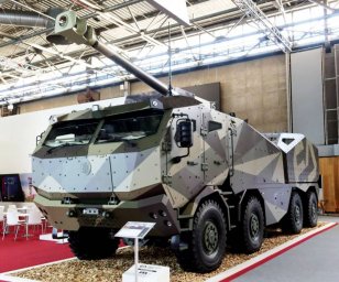 Автоматизация на колесах. Компания Excalibur Army представила самоходную гаубицу Morana