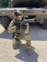 Ручной гранатомет Rheinmetall SSW40: калибр 40 мм в виде винтовки