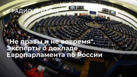 "Не правы и не вовремя". Эксперты о докладе Европарламента по России