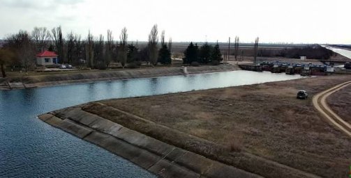 Северо-Крымский канал впервые за восемь лет заполнен водой на всем своём протяжении
