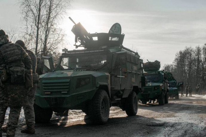 На Украине замечены бронеавтомобили Panthera T6 производства компании MSPV из ОАЭ