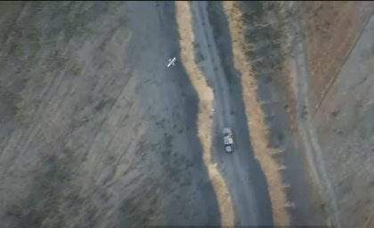 Видео применения бойцами российских ССО барражирующих боеприпасов в Сирии появилось в Сети